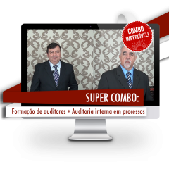 COMBO - Formação de Auditores Internos + Auditoria Interna em Processos Completo